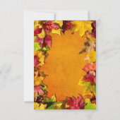 紅葉1 サンキューカード (裏面)