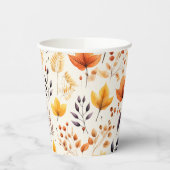 紅葉2で言う – 紙カップ 紙コップ (左)