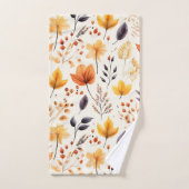 紅葉2 - バスタオルセット (ハンドタオル)