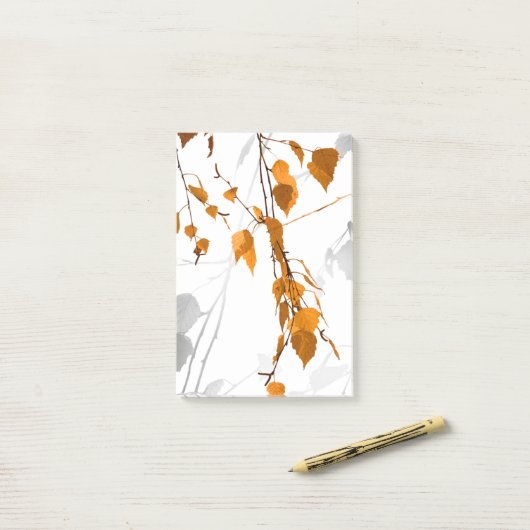 紅葉2 ポストイット (デスク上)