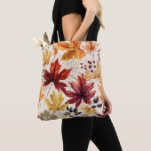 紅葉3 - トートバッグ (クローズアップ)