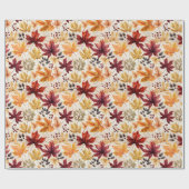 紅葉3 - ラッピングペーパー (フラット)