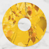 紅葉3 ワイングラスタグ (裏面)