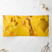 紅葉3 三つ折りクリスマスカード (内部)