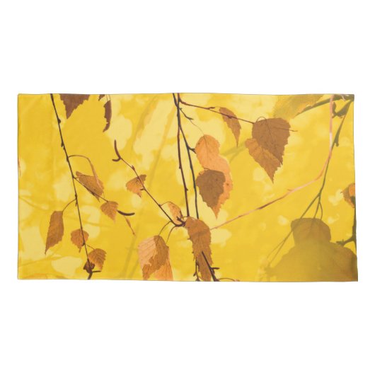 紅葉3 枕カバー (裏面)