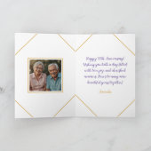 紅葉50結婚周年 カード (内部)