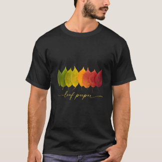 紅葉 もみじ 秋の葉 紅葉狩り 色づき 色合い Tシャツ