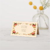 紅葉&りんごフレンドリディナーテーブル プレイスカード (裏面)