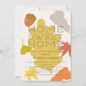 紅葉&アコーン引っ越し祝いパーティー招待状 招待状 (正面)