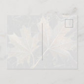 紅葉 ウェルカム 秋 ポストカード (裏面)