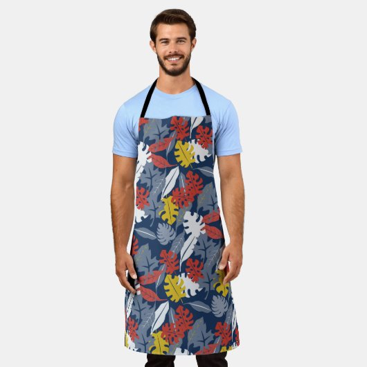 紅葉 エプロン (着用した状態)