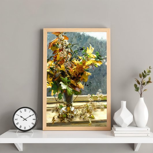 紅葉、オルガ・ウィシンガー=フロリアンのポスター ポスター