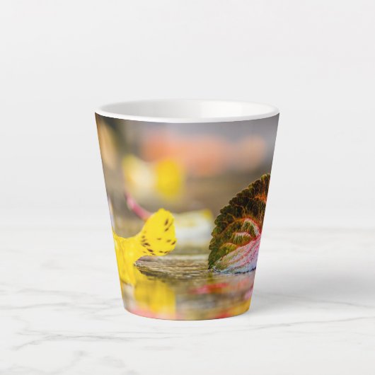 紅葉 カフェラテマグ (正面)