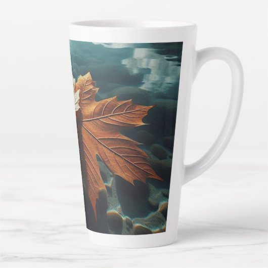 紅葉 カフェラテマグ (右)