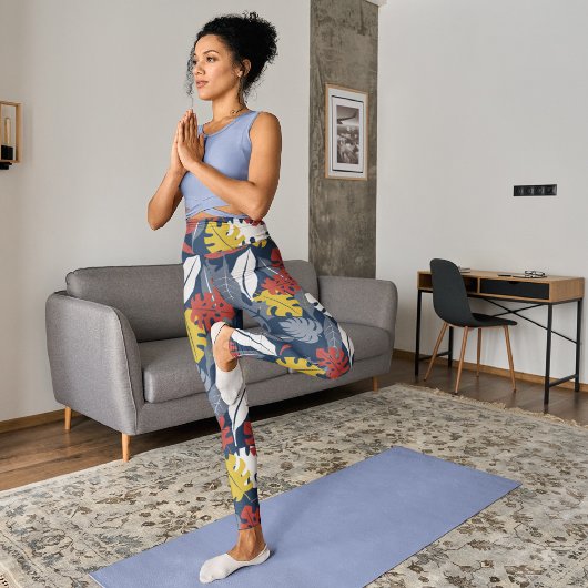 紅葉 カプリレギンス