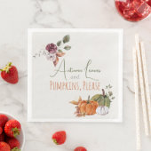 紅葉&カボチャお素朴願い水彩 (インサイチュ)