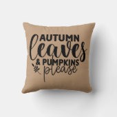 紅葉&カボチャ クッション (裏面)