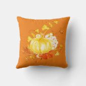 紅葉、カボチャ&フローラ クッション (裏面)