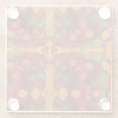 紅葉 ガラスコースター (裏面)