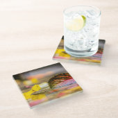 紅葉 ガラスコースター (アングル)