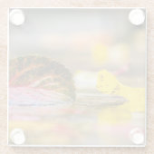 紅葉 ガラスコースター (裏面)