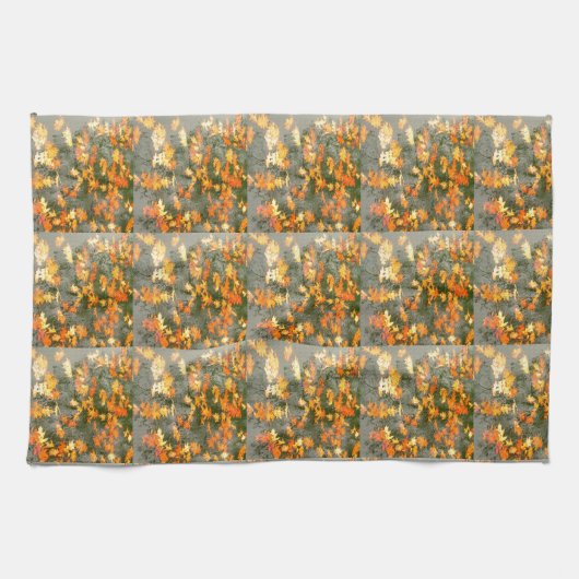 紅葉 キッチンタオル (横)