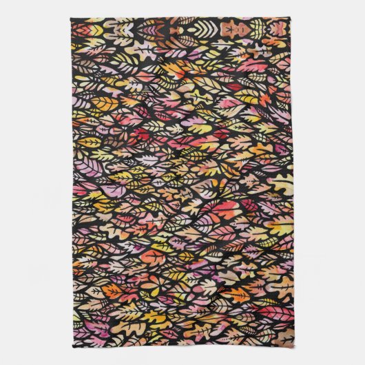 紅葉 キッチンタオル (縦)