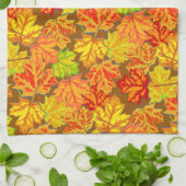 紅葉 キッチンタオル (折り畳み)