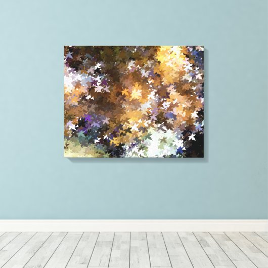 紅葉 キャンバスプリント (インサイチュ (ウッドフロア))