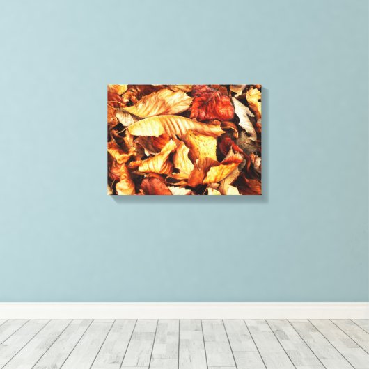 紅葉 キャンバスプリント (インサイチュ (ウッドフロア))