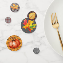 紅葉&ギンガム コンフェッティ