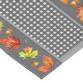 紅葉&ギンガム ショートテーブルランナー (コーナー)