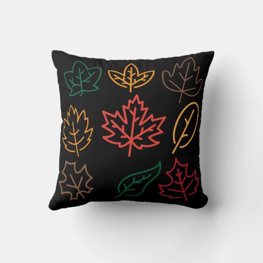 紅葉 クッション (裏面)