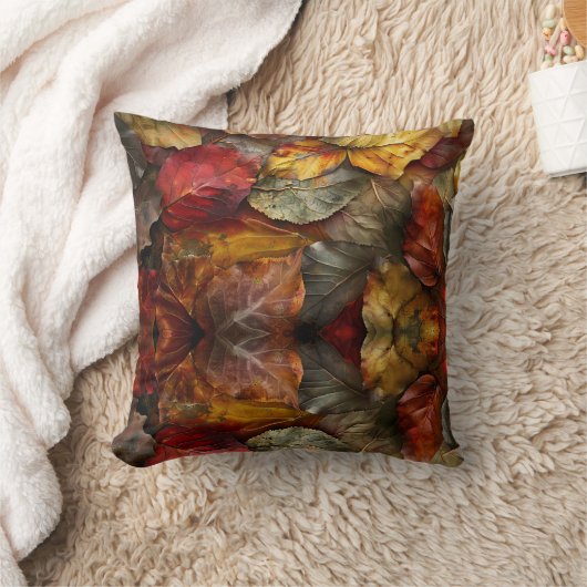 紅葉 クッション (ブランケット)