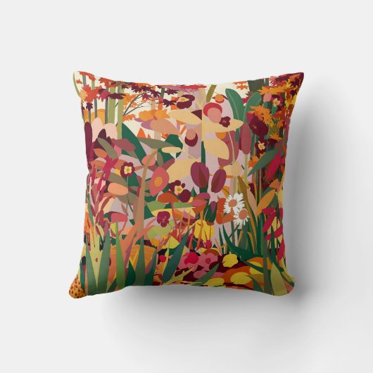 紅葉 クッション (裏面)