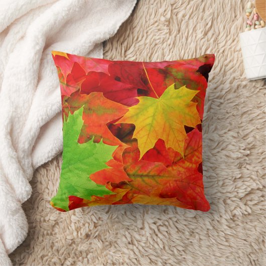 紅葉 クッション (ブランケット)