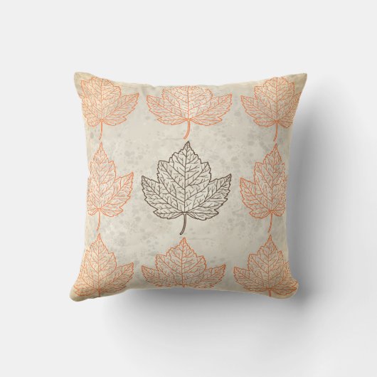 紅葉 クッション (裏面)