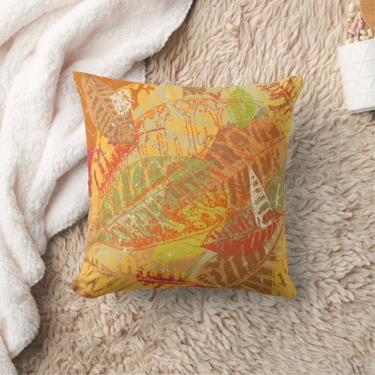 紅葉 クッション (ブランケット)