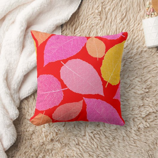 紅葉。 クッション (ブランケット)