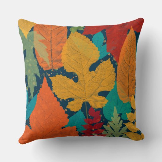 紅葉 クッション (裏面)