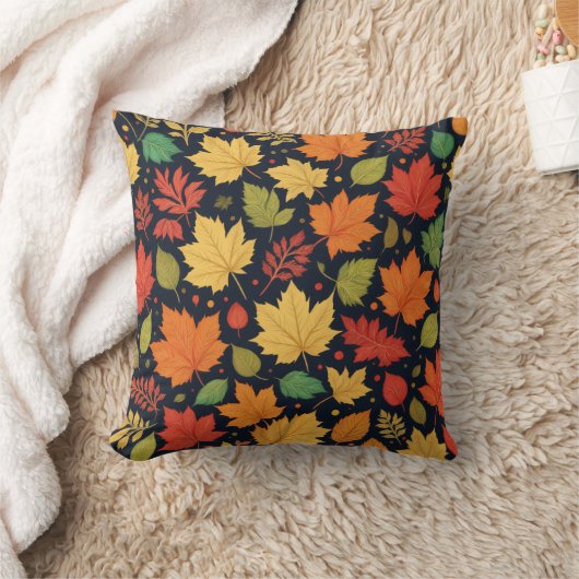 紅葉 クッション (ブランケット)