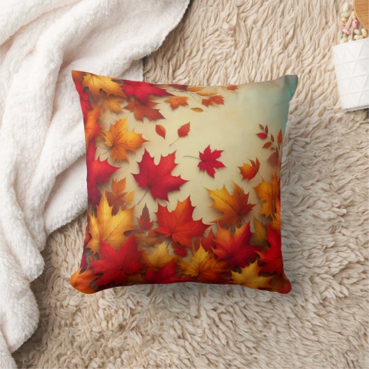 紅葉 クッション (ブランケット)