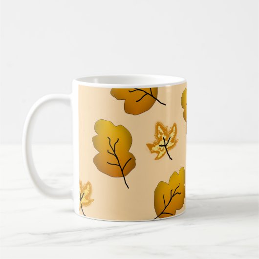紅葉 コーヒーマグカップ (左)