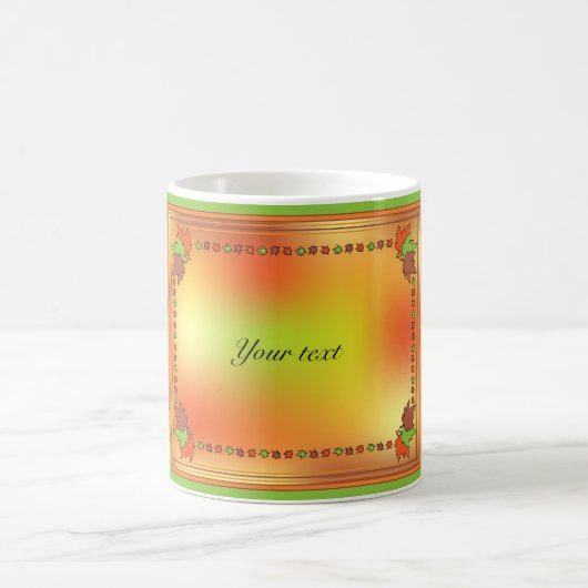 紅葉 コーヒーマグカップ (中央)