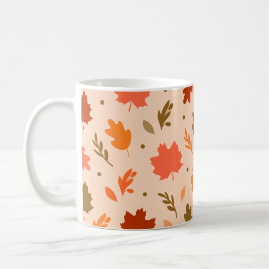 紅葉 コーヒーマグカップ (左)
