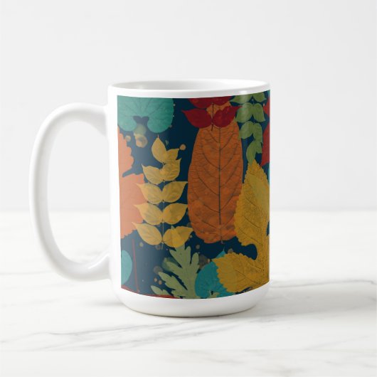 紅葉 コーヒーマグカップ (左)