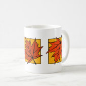 紅葉 コーヒーマグカップ (正面右)