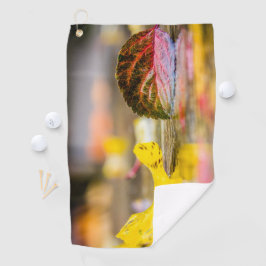 紅葉 ゴルフタオル