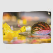 紅葉 ゴルフタオル (横)