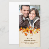 紅葉 サンキューカード (正面/裏面)